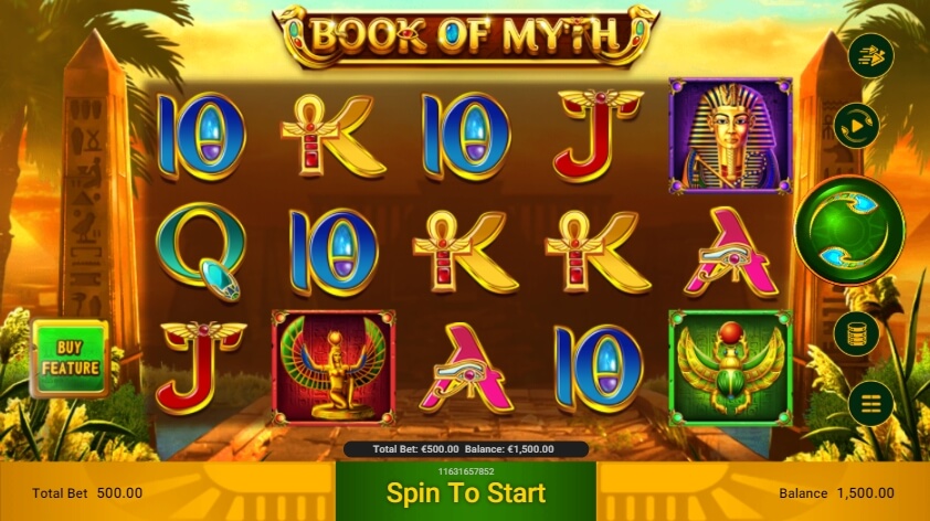 BOOK OF MYTH SPADEGAMING slotxo247 สมัคร สล็อต