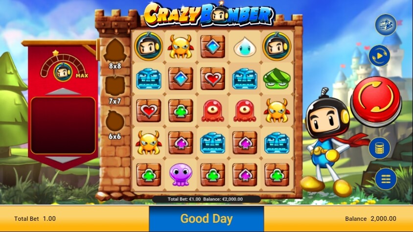 CRAZY BOMBER SPADEGAMING slotxo247 สมัคร สล็อต