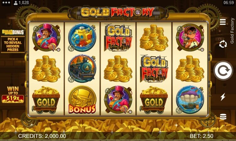 Gold Factory Microgaming slotxo247 ทดลองเล่นสล็อต