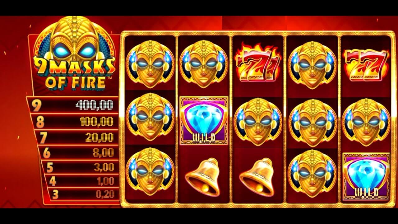 9 Masks of Fire Microgaming slotxo247 สมัคร สล็อต