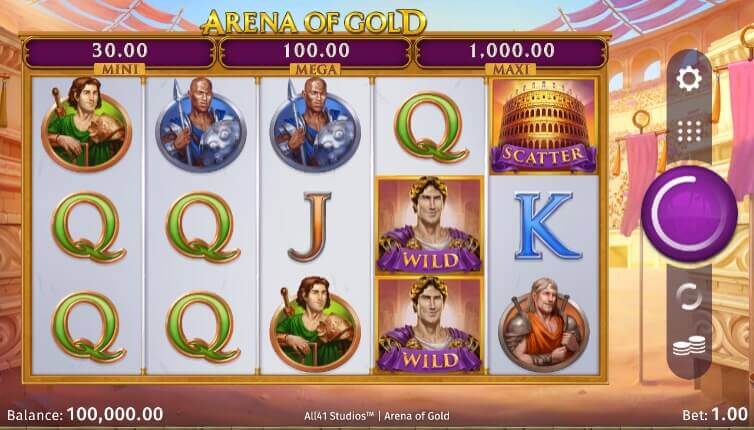 Arena of Gold Microgaming slotxo247 ทดลองเล่นสล็อต