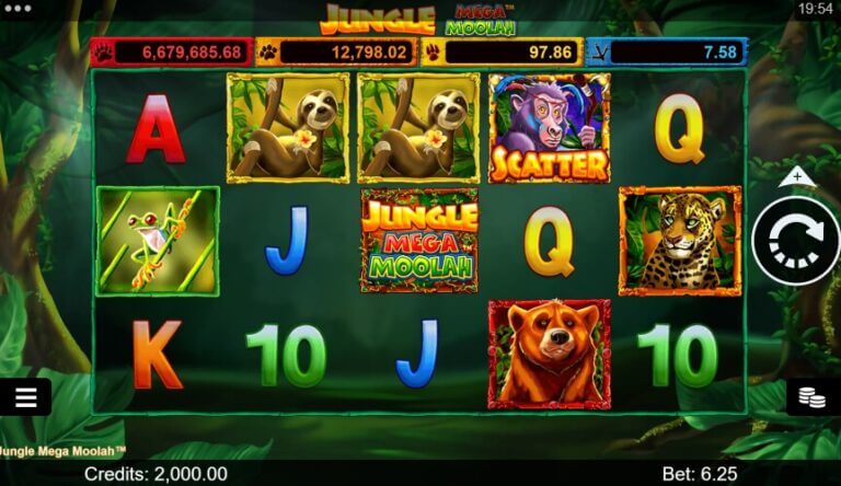 Jungle Mega Moolah Microgaming slotxo247 ทดลองเล่นสล็อต