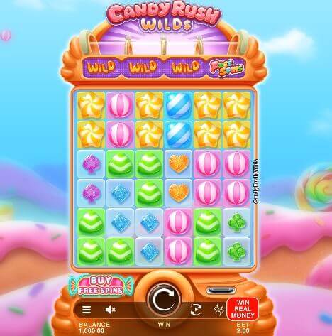 Candy Rush Wilds Microgaming slotxo247 สมัคร สล็อต