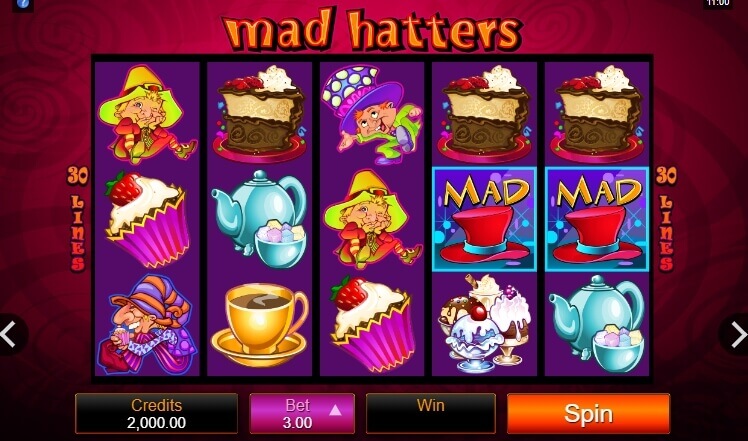 Mad Hatters Microgaming slotxo247 สมัคร สล็อต