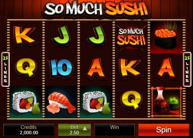 So Much Sushi Microgaming slotxo247 สมัคร สล็อต