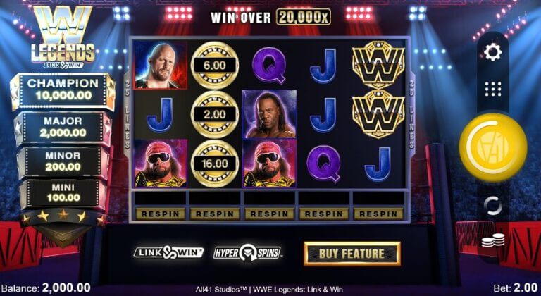 WWE Legends Microgaming slotxo247 ทดลองเล่นสล็อต