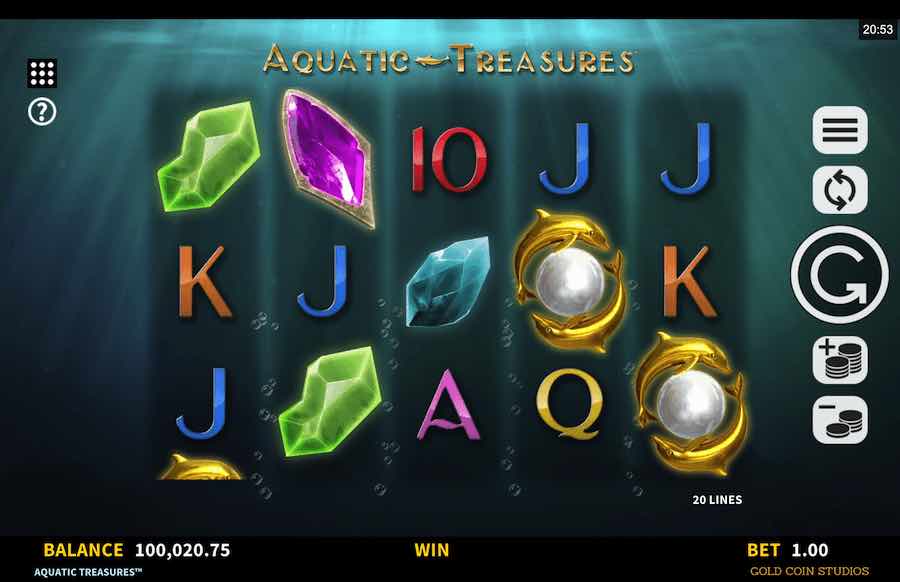 Aquatic Treasures Microgaming slotxo247 เว็บตรง