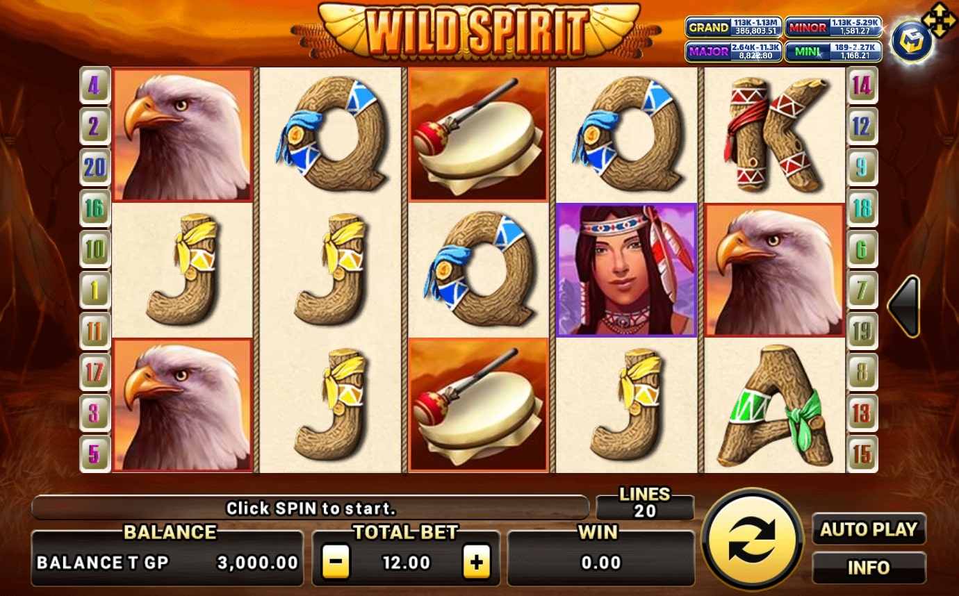 รีวิวเกม Wild Spirit แนะนำเกมสล็อตเล่นง่าย ได้เงินจริง ไม่มีโกง