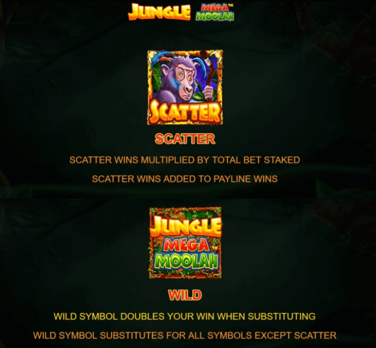 Jungle Mega Moolah Microgaming slotxo247 ฝาก ถอน