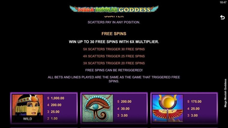 Mega Moolah Goddes Microgaming slotxo247 ฝาก ถอน