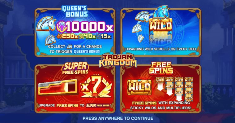 Trojan Kingdom Microgaming slotxo247 ฝาก ถอน