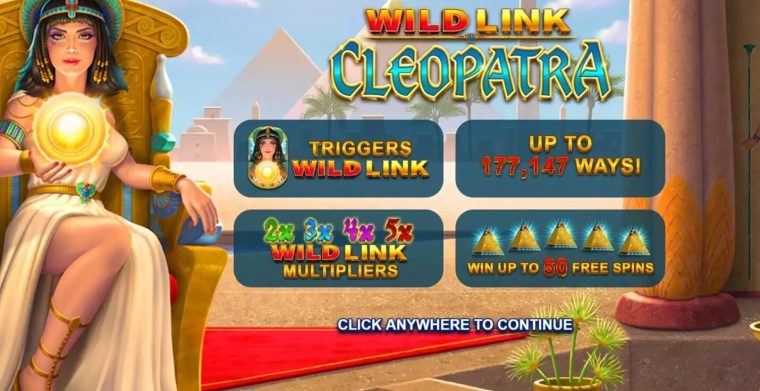 Wild Link Cleopatra Microgaming slotxo247 ฝาก ถอน